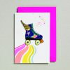 Patch card Rainbow skate