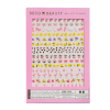 Pink pony nail stickers
