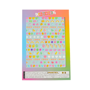 Smarties Nail stickers
