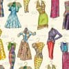 Dressmaker gift wrap