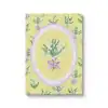 Cath Kidston A5 yellow lily of the valley notebook