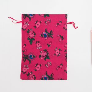Ramadhan floral fabric colored pouch