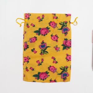Ramadhan floral fabric colored pouch