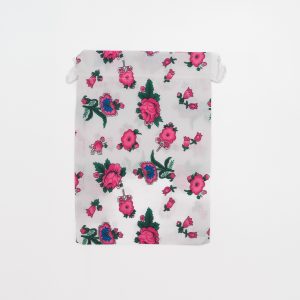 Ramadhan floral fabric colored pouch