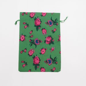 Ramadhan floral fabric colored pouch