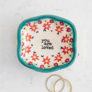 Artisan mini dish you are loved