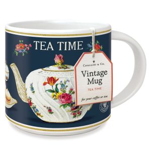 Tea time ceramic mug