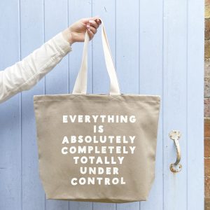 Under control stone bag