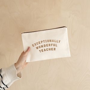 Wonderful teacher pouch