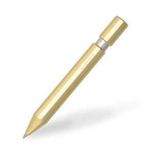 Aspect retractable pen- gold lustre