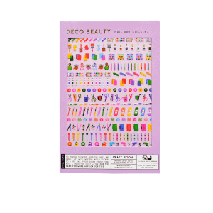 Craft room nail stickers