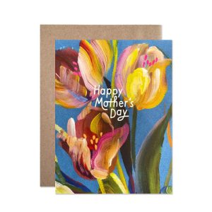 Mom's tulips card Helen Dealtry