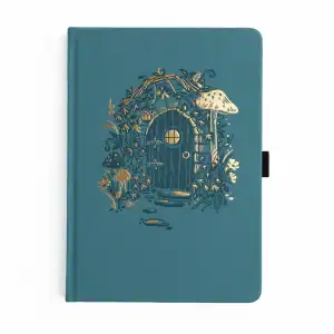 Fairy house lined notebook A5