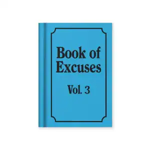 Book of Excuses Mini notebook