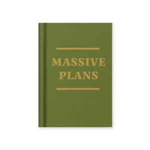 Massive plans mini notebook