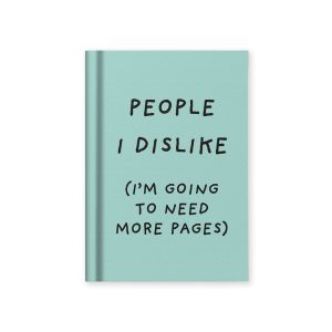 People I dislike mini notebook