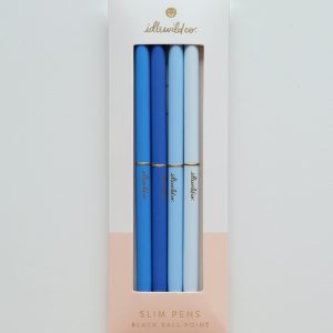 Baby blues slim pen set