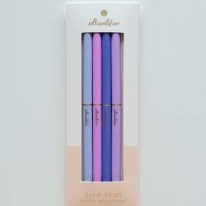 Violets slim pen set