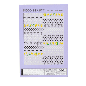Polka dots nail stickers