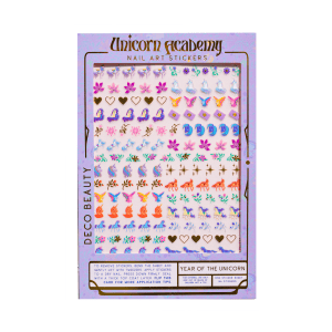 Year of the unicorn nail stickers