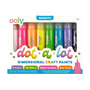 Dot-a-lot dimensional craft paint bright