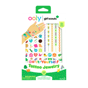 Girl Scouts do-it-yourself tattoo jewelry