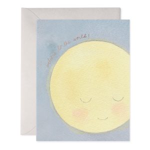 Baby moon card