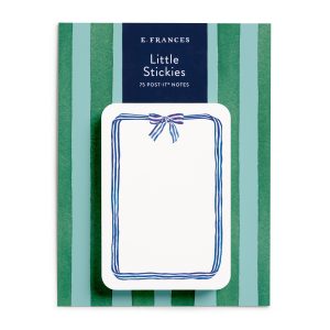 Blue ribbon little stickies