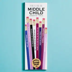 Middle Child pencils