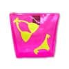 Pink bikini bag
