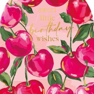 Sundaze cherries birthday card