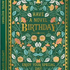 Have a novel birthday book card