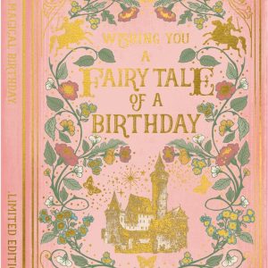 Fairy tale of a birthday book card