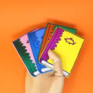 Book coaster set of 4