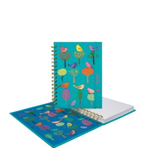 Modern Birds Wiro A5 notebook