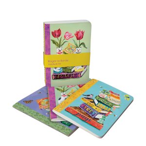 Bookstack A6 set of 3 notebooks
