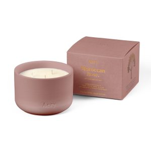 Moroccan rose triple wick candle 450g Aery