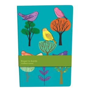 Modern Birds A5 softback journal