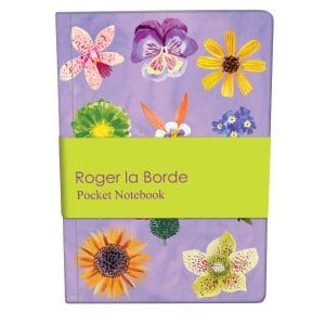 Floral supernova pocket notebook