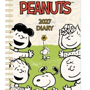 2027 Peanuts A5 wiro diary