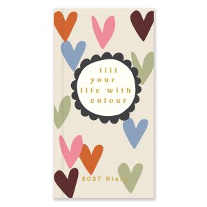 2027 CG Hearts slim diary