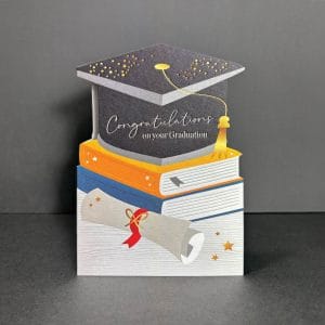 Graduation taking shape card