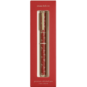 Metal rollerball pen love letter