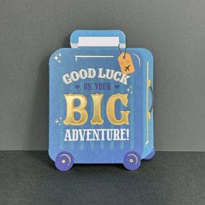 Big adventure mini taking shape card