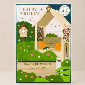 Garden taking shape card